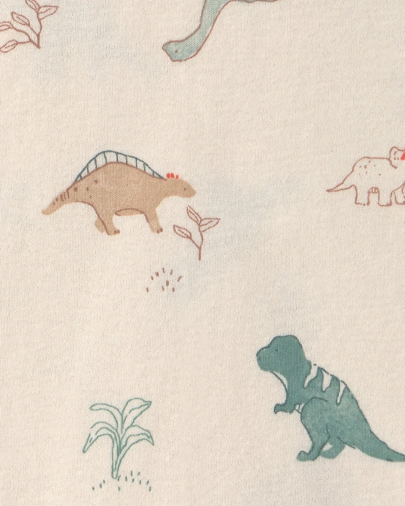 Baby Boy 3-Piece Dinosaur Bodysuit & Pant Set - Green/Ivory