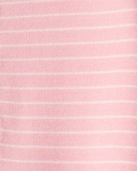 Baby Girl PurelySoft Long-Sleeve Jumpsuit - Pink