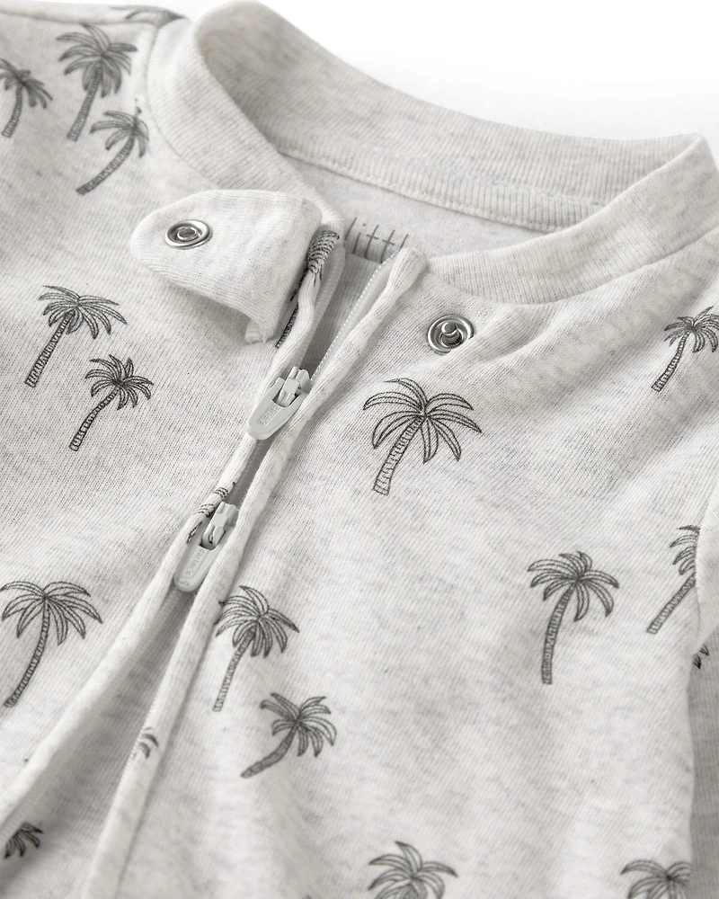 Baby Sleeper pyjamas Palm Trees