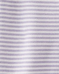 Baby Girl Organic Cotton Striped Sleeper Pyjamas