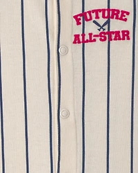 Baby Boy 'Future All-Star' Baseball Romper