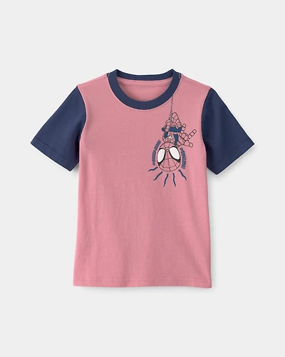 Toddler Boy ©Marvel Spider-Man Graphic Tee - Red/Blue