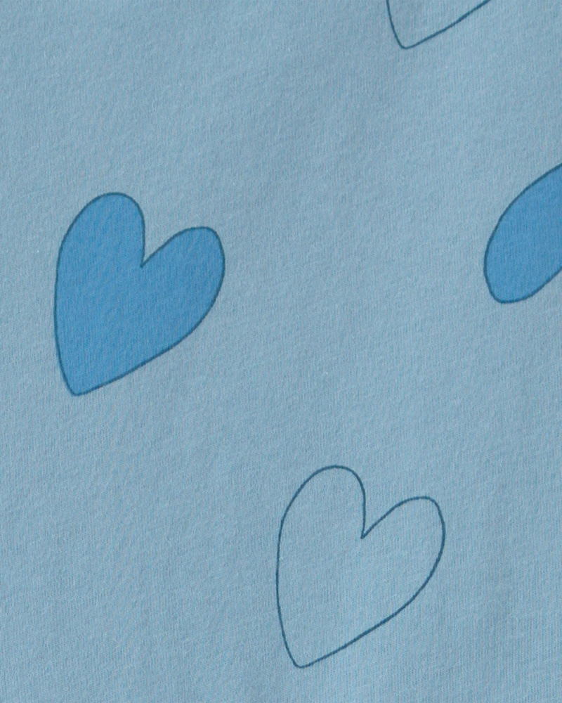Girls Heart Short-Sleeve Dress