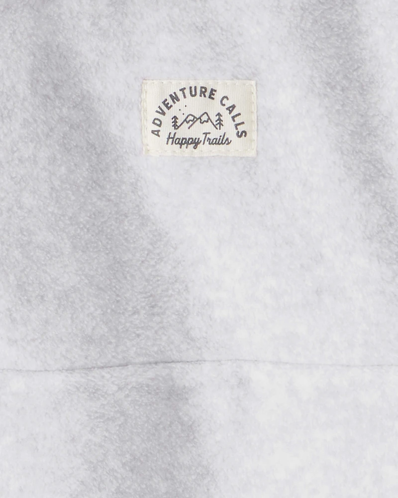 Girls Recycled Microfleece Pullover