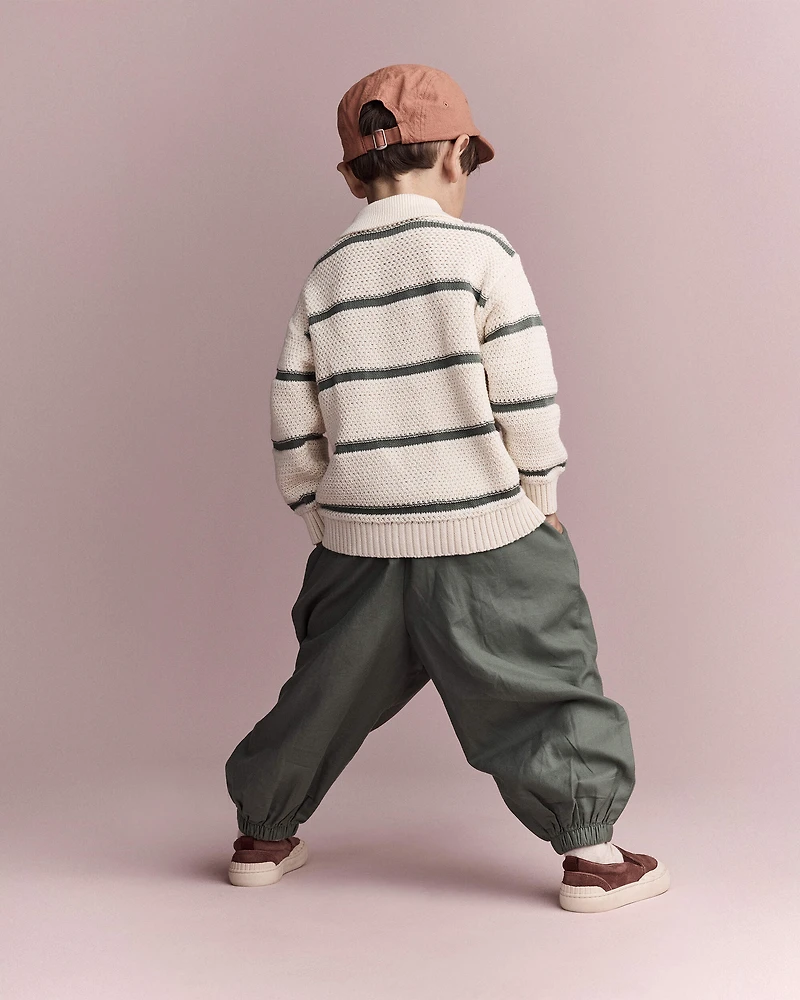 Toddler Relaxed Joggers - Sage