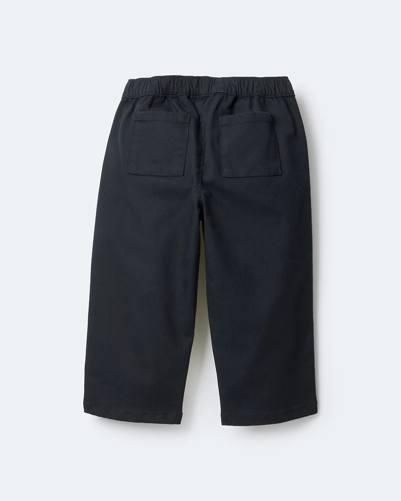 Toddler Barrel Pant - Black