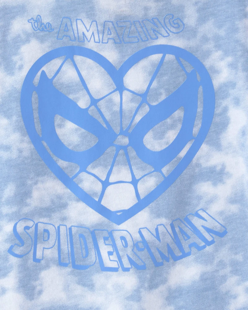 Toddler Girl ©Marvel Spider-Man Graphic Tee - Blue