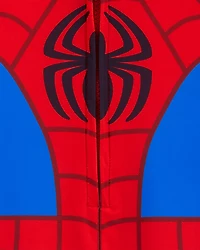 Baby Marvel™ Spider-Man 1-Piece Rashguard Swimsuit - Blue/Red