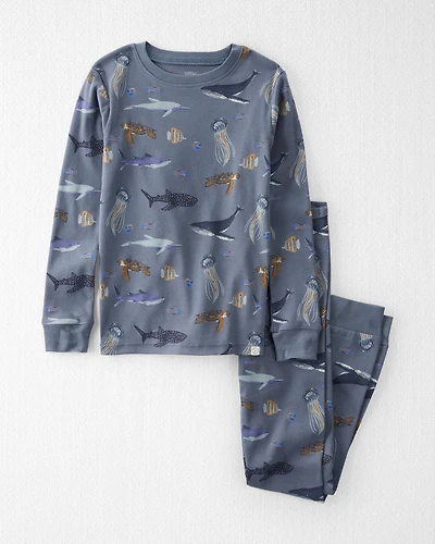 Kids Organic Cotton Pyjamas Set