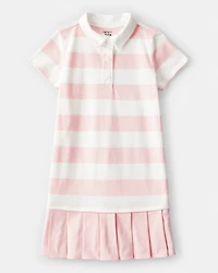 Kid Striped Rugby Dress