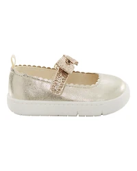 Every Step® First Walker Mary Jane Shoes - Gold