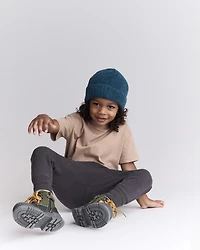 Toddler Short-Sleeve Relaxed Graphic Tee - Tan