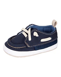 Baby Boy Boat Shoes - Navy