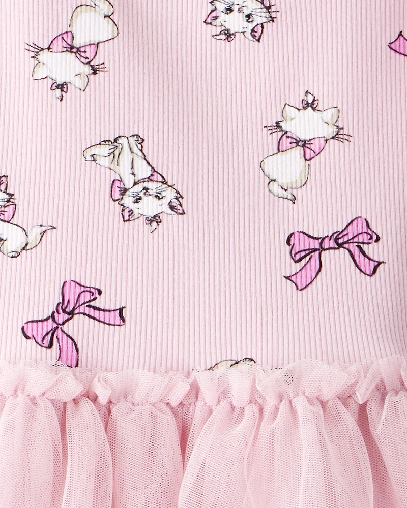 Toddler Aristocats Long-Sleeve Tutu Dress