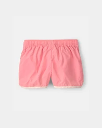 Toddler Girl Colourblock Active Shorts - Pink