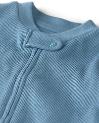 Baby Organic Cotton Rib Sleep & Play Pajama