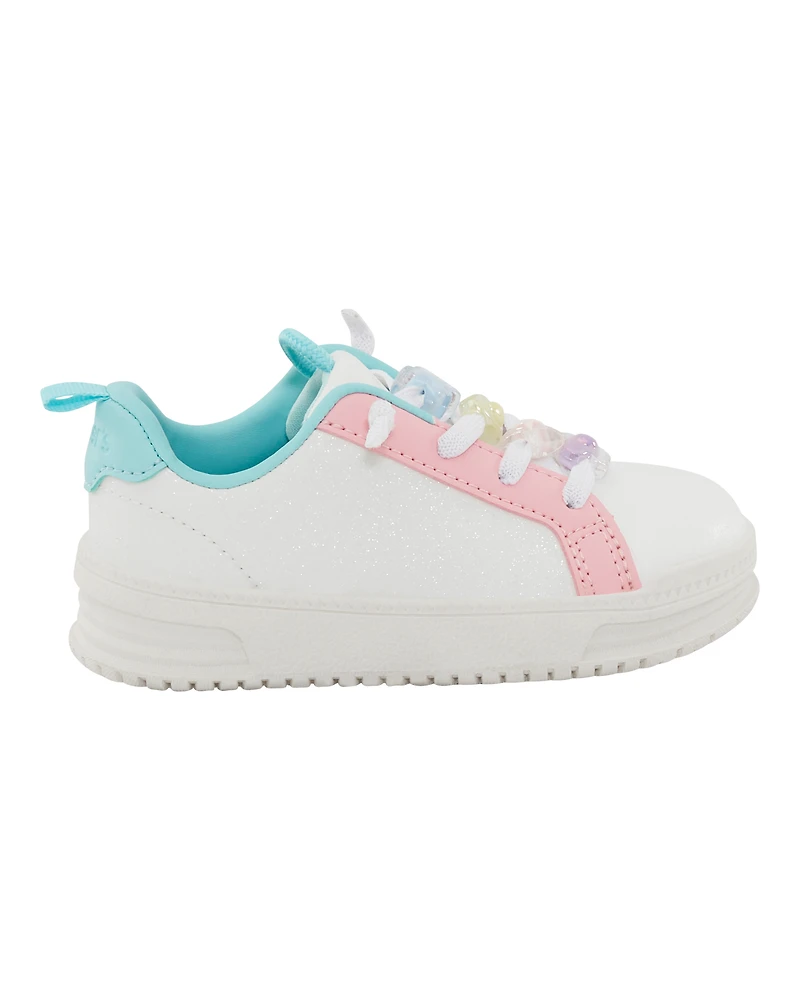 Toddler Girl Pull On Jewel Sneakers