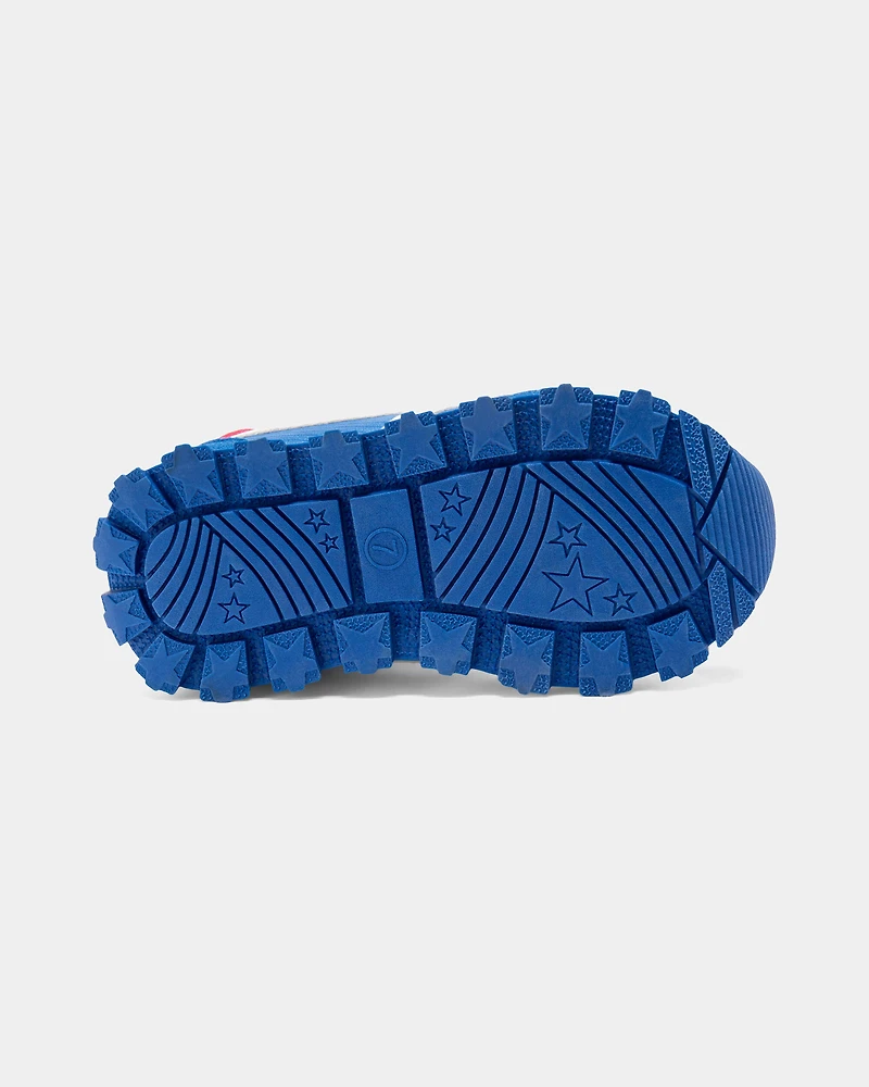 Toddler Boy Athletic Sneakers - Blue/White