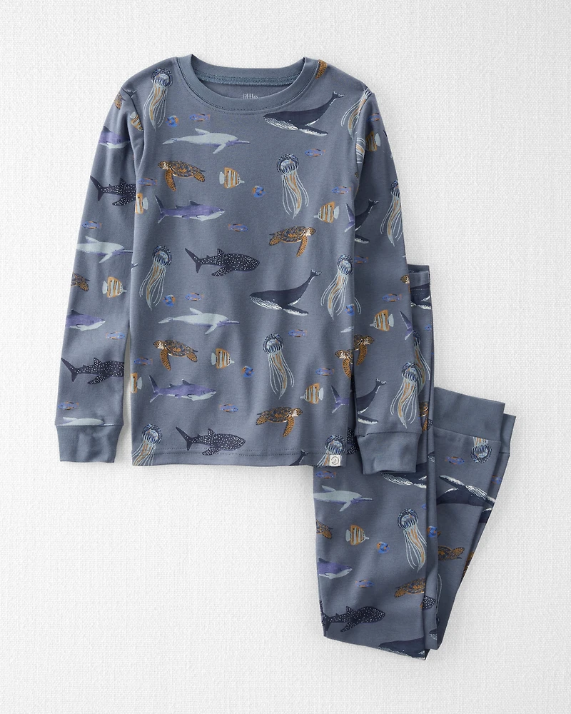 Kids Organic Cotton Pyjamas Set