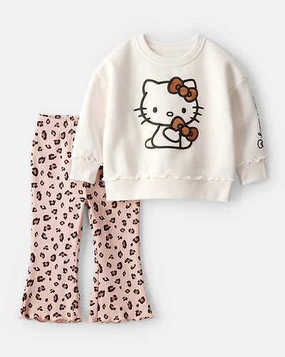 Baby Girl 2-Piece Hello Kitty Outfit Set