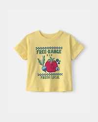 Baby Farmers Market Graphic Tee - Yellow