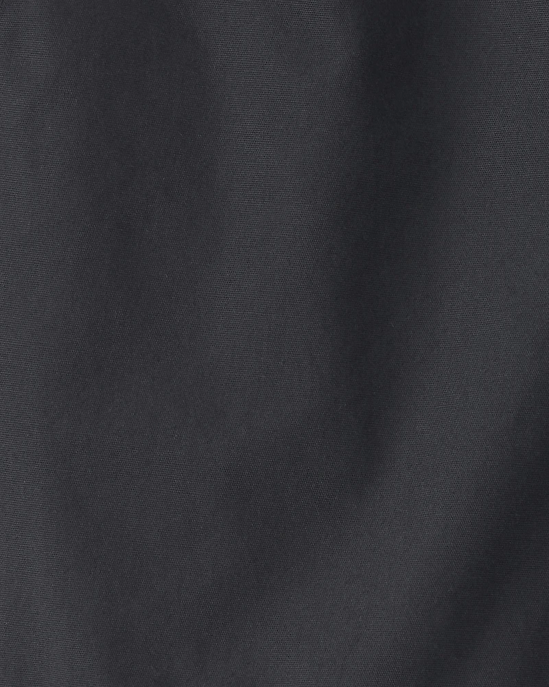 Boys Canvas Shorts - Black