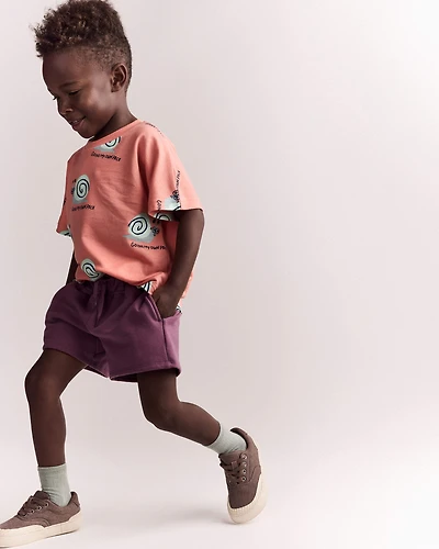 Toddler City Park™ Short - Burgundy