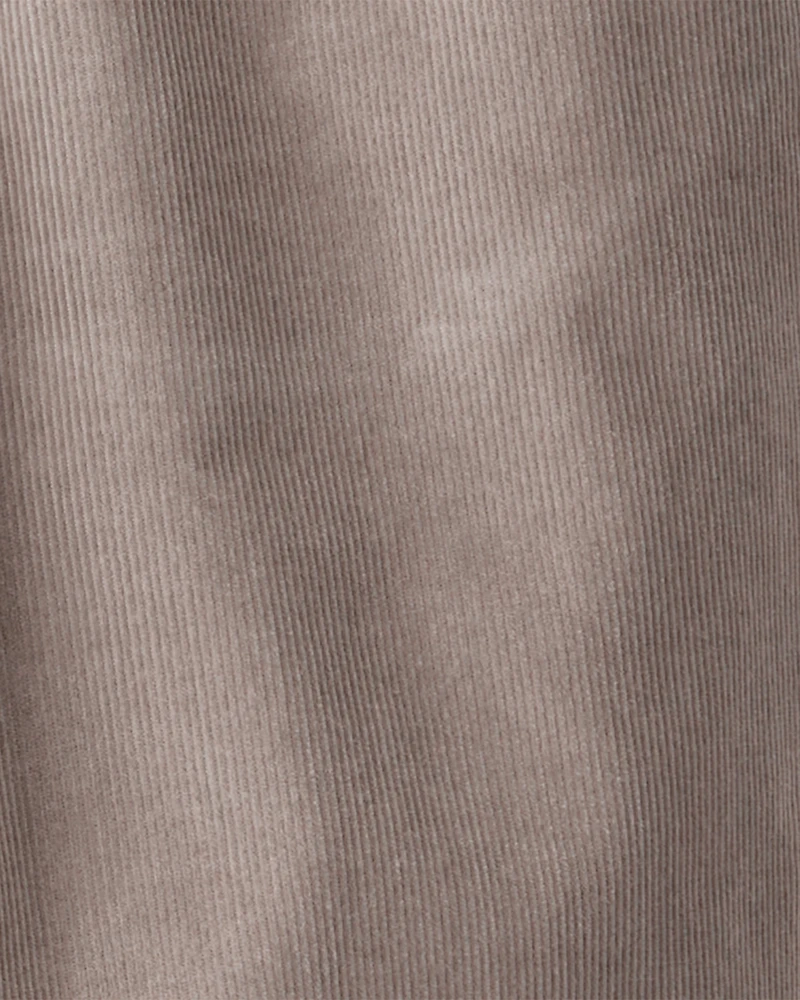 Boys Corduroy Joggers - Grey