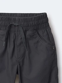 Toddler Boy Dart Pant -  Dark Grey