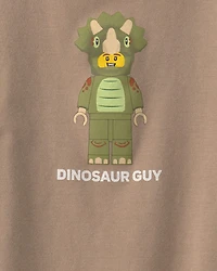 Toddler Boy Lego Graphic Tee - Brown