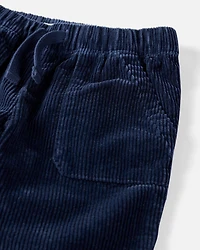 Toddler Organic Cotton Corduroy Drawstring Pants