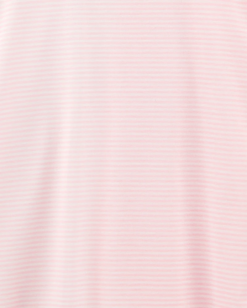Girls 2-Pack Striped Nightgowns - Pink