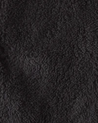 Toddler Boy Disney© Mickey Mouse Sherpa Hooded Zip-Up Jacket - Black