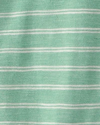 Baby Striped Romper Made with Organic Cotton