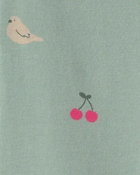 Toddler Girl Nature Pull-On Stretch Leggings - Green