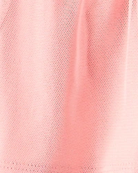 Baby Girl Bow French Terry Long-Sleeve Top & Skirt Set - Pink
