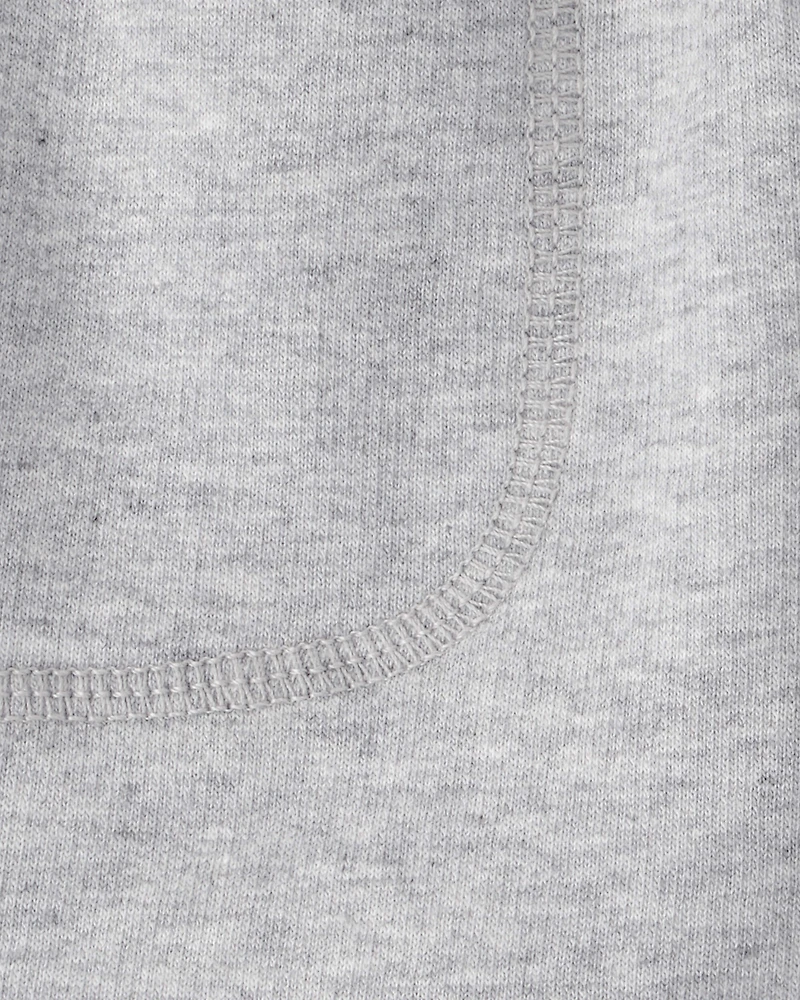Baby Boy French Terry Shorts - Grey