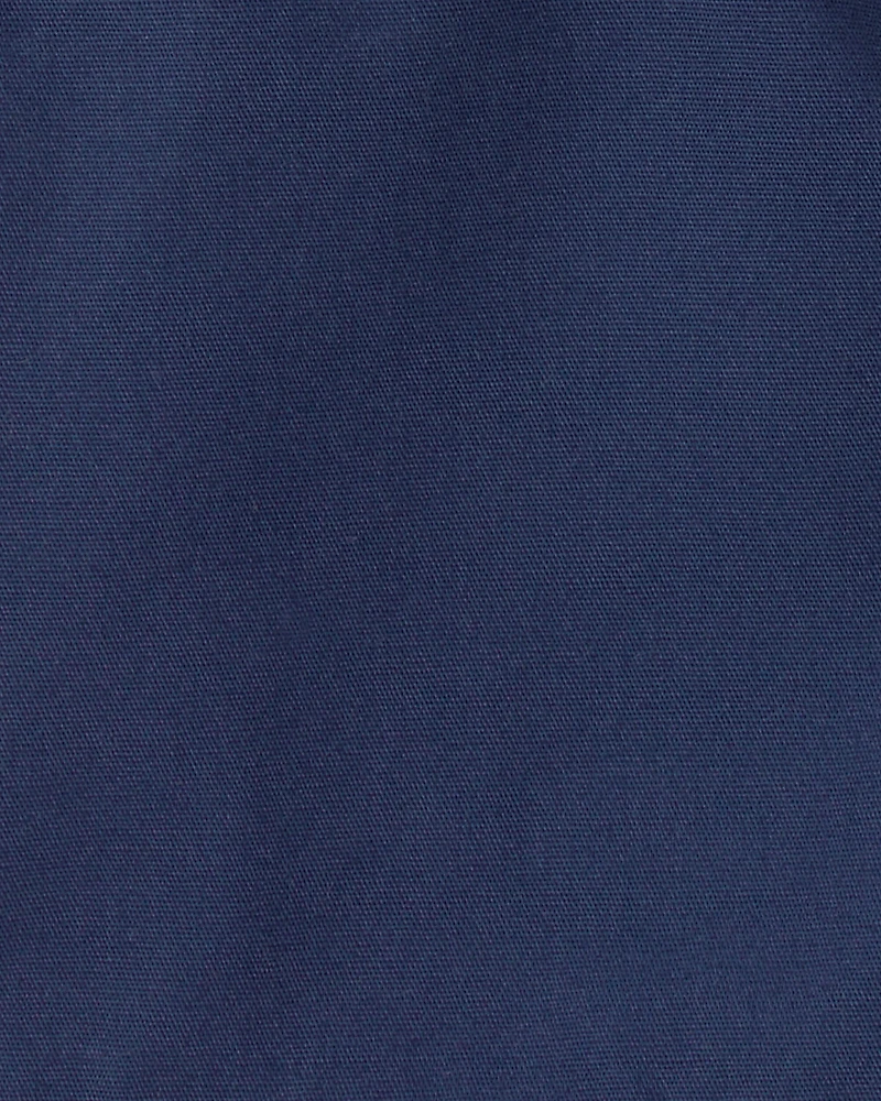 Baby Boy Canvas Shorts - Blue