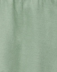 Baby Girl 2-Pack PurelySoft Pull-On Pants - Green/White