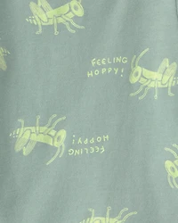 Baby Boy Grasshopper T-Shirt - Green