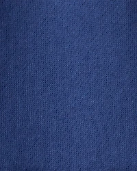 Toddler Boy Solid Fleece Quarter Zip Sweatshirt - Navy