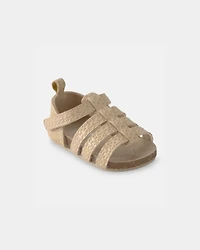 Baby Girl Strappy Sandals - Brown
