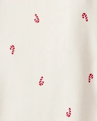 Baby Girl 4-Pack Leopard Print Cotton Long-Sleeve Multipack Bodysuits - Red/White