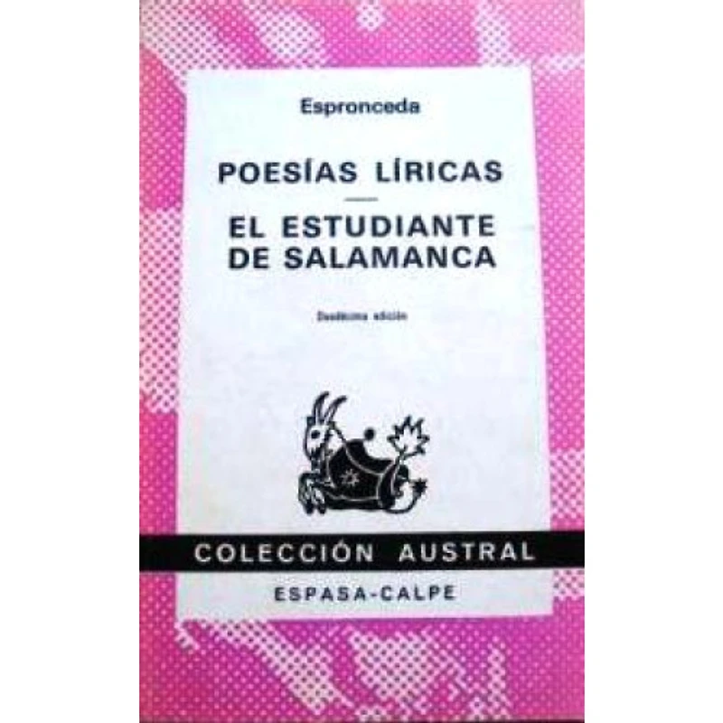 POESIA LIRICA / EL ESTUDIANTE DE SALAMAC