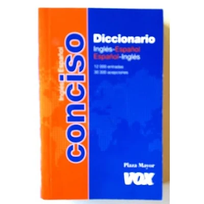 DICC. CONCISO ING-ESP  VOX