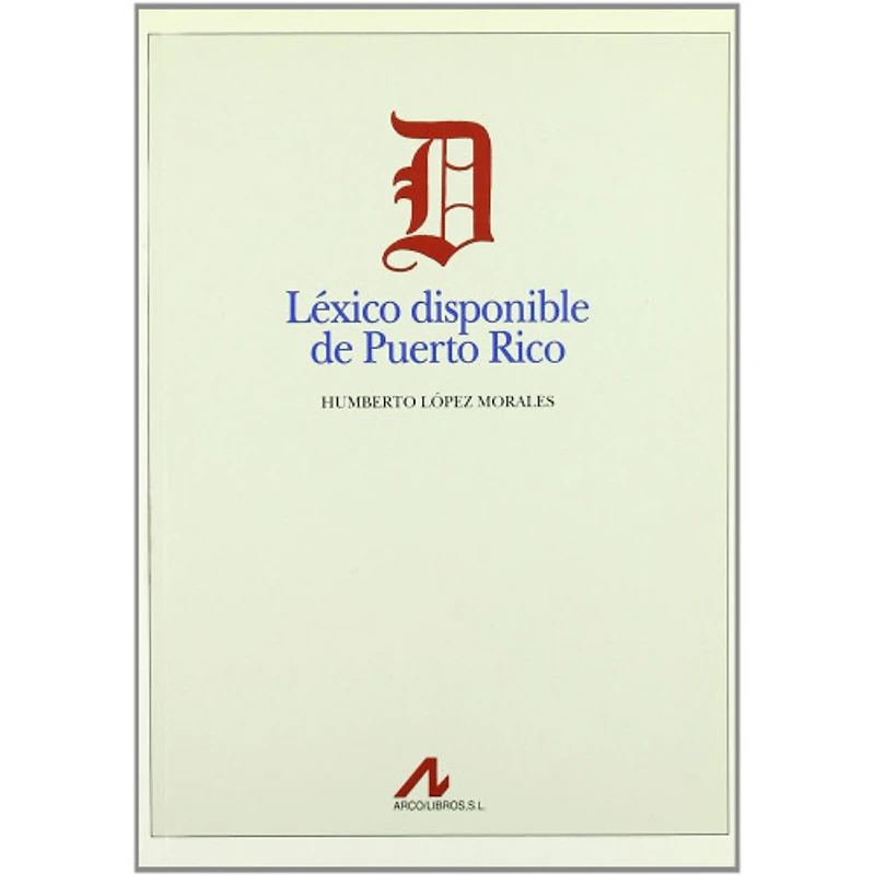 LEXICO DISPONIBLE DE P.R.