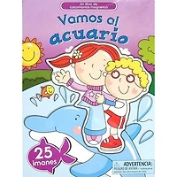 VAMOS AL ACUARIO  LIBRO DE CALCOMANIAS