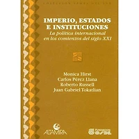 IMPERIO, ESTADOS E INSTITUCIONES