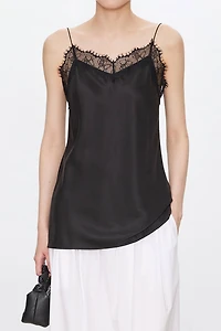 French Lace-neck Camisole Top