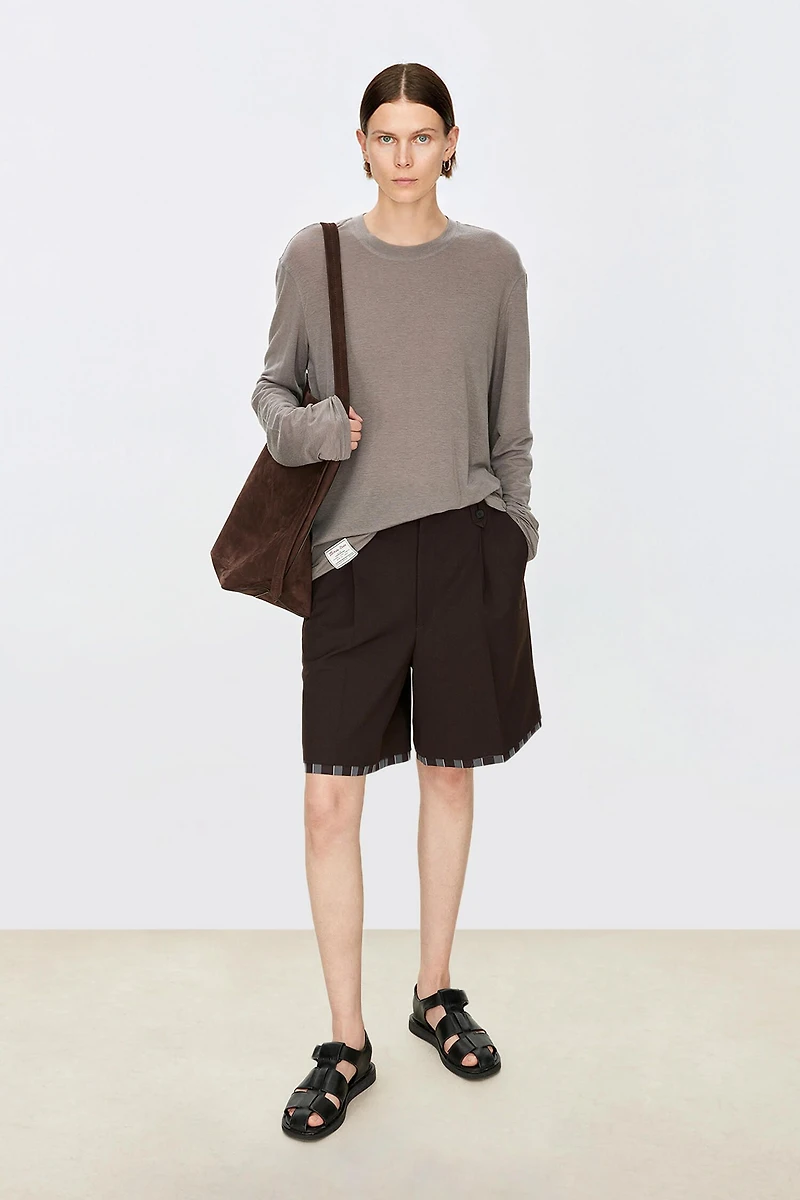 Artisan Japanese Silk-Cashmere T-Shirt